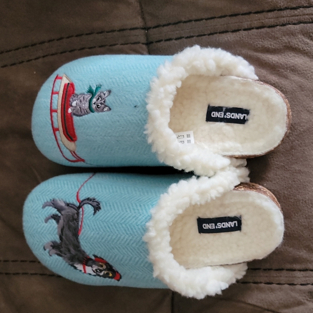 Lands End slippers